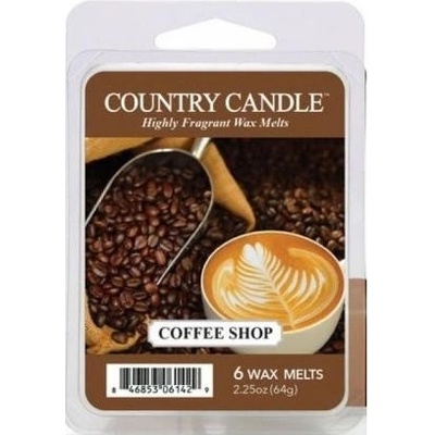 Country Candle vosk do aróma lampy Coffee Shop 64 g