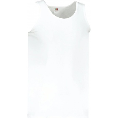 Fruit of the loom pánské tílko Valuewight athletic vest white – Zboží Mobilmania