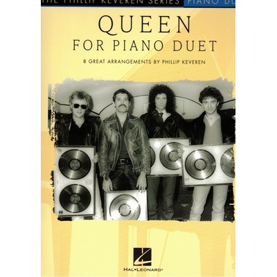 Queen for Piano Duet The Phillip Keveren Series Late Intermediate to Early Advanced Songbook