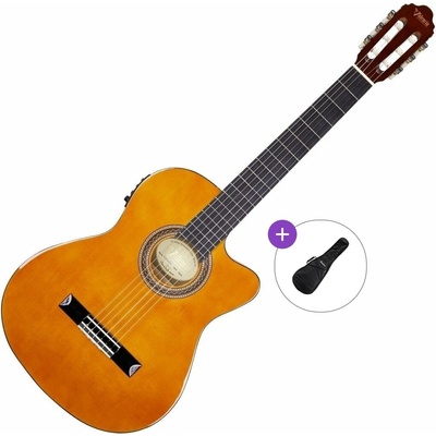 Valencia VC104TCE Basic SET 4/4 Natural Класическа китара с предусилвател