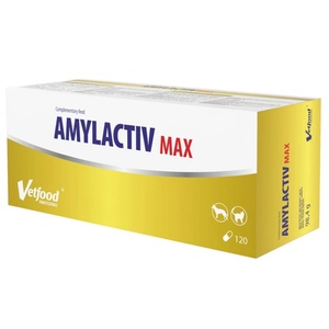VetFood Amylactiv Max 120 капсули