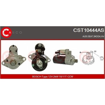Štartér CASCO CST10444AS