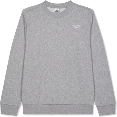 Reebok Дамска блуза Reebok Identity Small Logo French Terry Crew Sweat Sweatshirt Womens - Med Grey Hthr