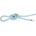 Edelrid Единично въже Edelrid Daku 10.0 Single rope - Snow / Icemint / Bergfreunde - размер 50 m (308-0163-0213)