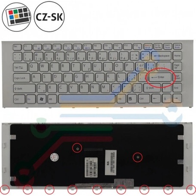 Sony Vaio VPC-EA46FMP klávesnice