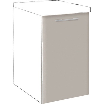 Matis Врата за съдомиялна машина с дръжка IN MDF Mask 45x72 кашмир гланц