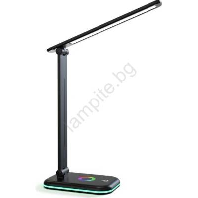 Kobi Led rgbw Димируема настолна лампа noblite led/7w/5v 3000/4000/6500k черен (kb0530)