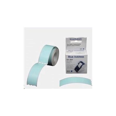 Seiko Instruments Seiko SLP-1BLB адресни етикети - синьо, 28x89мм 130 бр/роля (SLP-1BLB)