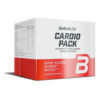 BioTechUSA Фет бърнър BIOTECH USA Cardio Pack, 30 пакета