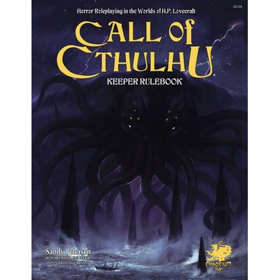 Chaosium Call of Cthulhu RPG 7E Keeper Rulebook
