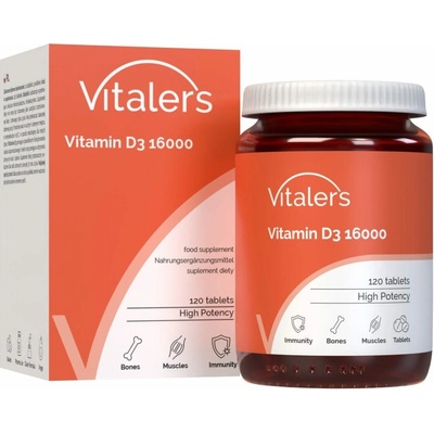 Vitaler's Vitamín D3 16000 IU 120 tabliet