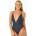 Rip Curl Дамски бански от една част Rip Curl Dalias Denim Skimpy One Piece denim blue