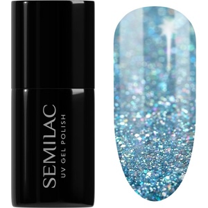 Semilac UV Hybrid Winter Collection гел лак за нокти с използване на UV/LED лампа цвят 610 Frosty Christmas 7ml