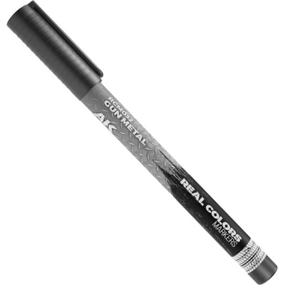 AK Interactive Real colors marker gun metal RCM032