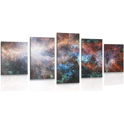 5-dielny obraz nekonečná galaxia