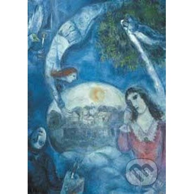 Marc Chagall Autour d´Elle 1945 detail 1500 dielov