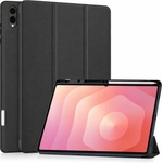 Techsuit Калъф за таблет Samsung Galaxy Tab S11 Ultra - Techsuit Flex Trifold с държач за писалка - Черен