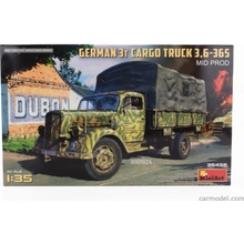 Miniart Opel Blitz German 3t Cargo Military Truck 2-assi 1952 1:35