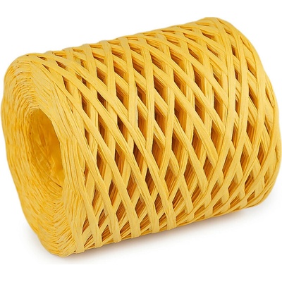 Lýko rafie k pletení tašek šíře 5-8 mm Varianta: 8 (G59) hořčicová, Balení: 1 ks 54368/135916/278316