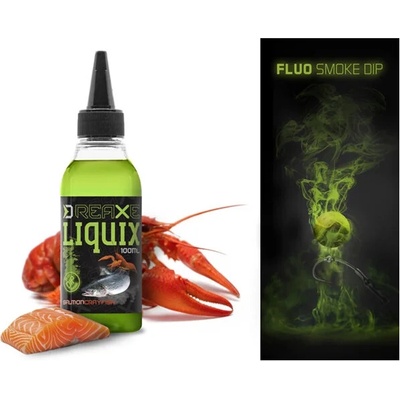 DELPHIN - Fluo Dip SNAX LiquiX 100 ml Losos Rak