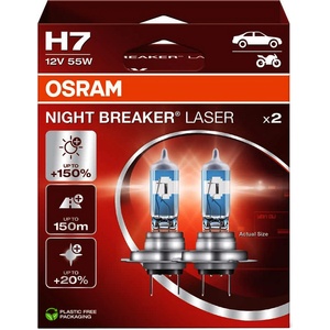 OSRAM night breaker laser 2hb h7 55w 3900k