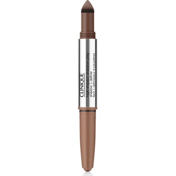 Clinique High Impact Shadow Play Shadow and Definer Očné tiene v ceruzke Double Latte 1,9 g