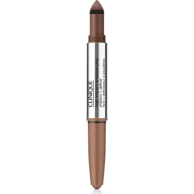 Clinique High Impact Shadow Play Shadow and Definer Očné tiene v ceruzke Double Latte 1,9 g