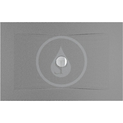JIKA PURE oceľová obdĺžniková vanička, Antislip 140 x 90 cm čierna 2.1642.5.616.000.1