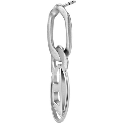 Diesel Fashion visací single náušnice s logem DX1598040