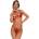 Obsessive Luise Sublim Red 2-pcs Crotchless Set Red S/M