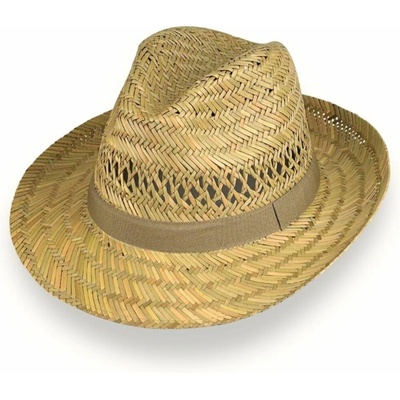 Krumlovanka letní pánský slamák Fedora F-2012 – Zboží Mobilmania