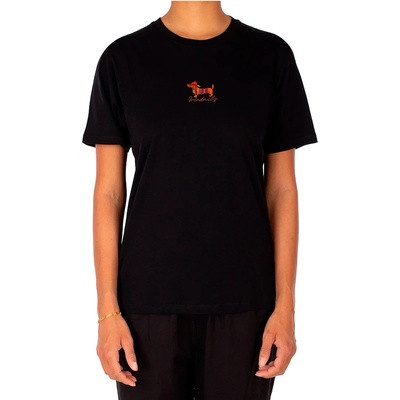 Iriedaily Дамска тениска Iriedaily Women's Dacksi Tee T-shirt - Black (916-1041-0113)
