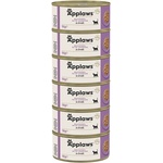 Applaws Консерва за котки с скумрия и сардини в бульон 6 x 156 г
