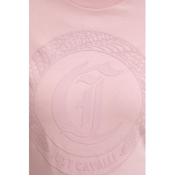Just Cavalli Памучна тениска Just Cavalli (78PAHT01.CJ500)