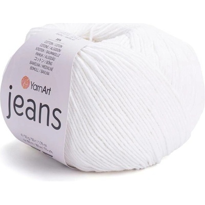 Yarn Art příze YarnArt Jeans 01 přírodní