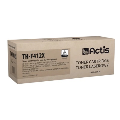 Compatible Тонер Actis TH-F412X (заместител за HP 410X CF412X, стандартен, 5000 страници, жълт) (TH-F412X)
