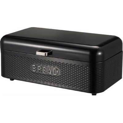 Ocelový chlebník Metlex s víkem Mx-1612Bl