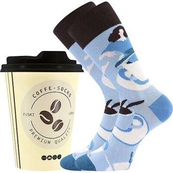 Lonka COFFEE SOCKS veselé ponožky vzor 07