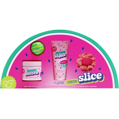 I LOVE Fresh Slice подаръчен комплект за вана