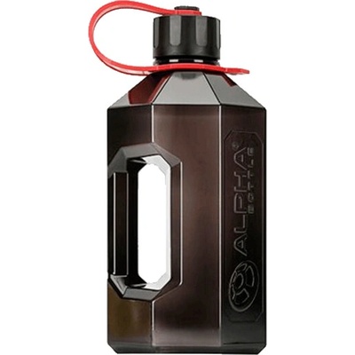 Alpha Designs Alpha Bottle XXL Jug 2,4L - tmavý červený popruh