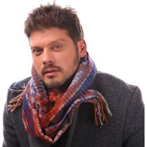  Мъжки шал Pulcra Pescia