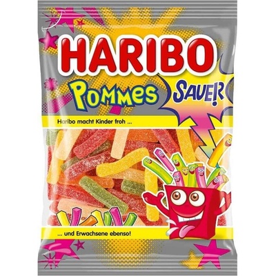 Haribo Saur Pommes kyselé želé ve tvaru hranolek 175 g