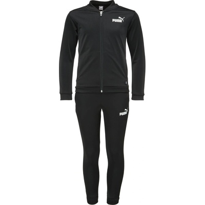 Puma dievčenská súprava BASEBALL TRICOT SUIT G čierna biela