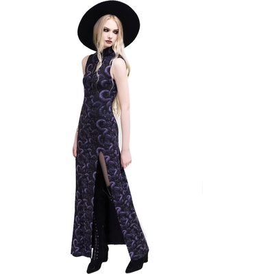 KILLSTAR дамска рокля KILLSTAR - Eerie Pythia - Purple - KSRA012536