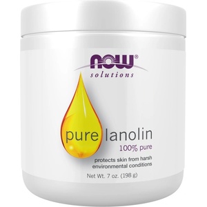 NOW NOW Lanolin 100% Pure, 198 Grams