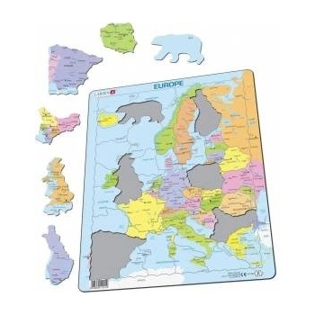 TACTIC Ukladanka Map Political Europe Maxi