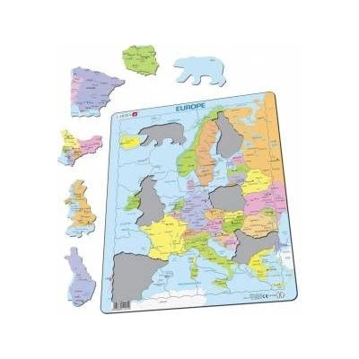 TACTIC Ukladanka Map Political Europe Maxi