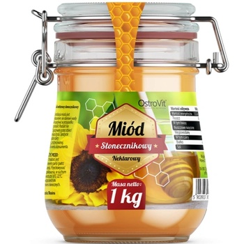 Image 1 of OstroVit Natural Sunflower Honey / Натурален слънчогледов пчелен мед [1000 грама]