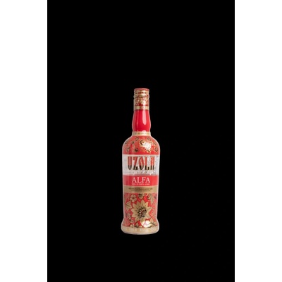 VODKA UZOLA ALFA 40% 0,05 l (čistá fľaša)