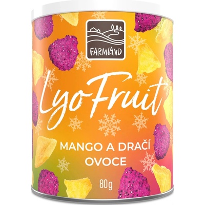 FARMLAND LyoFruit mango a dračie ovocie 80 g